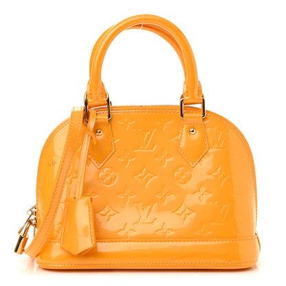 Louis Vuitton Vernis Alma BB Jaune Passion 1 of 13