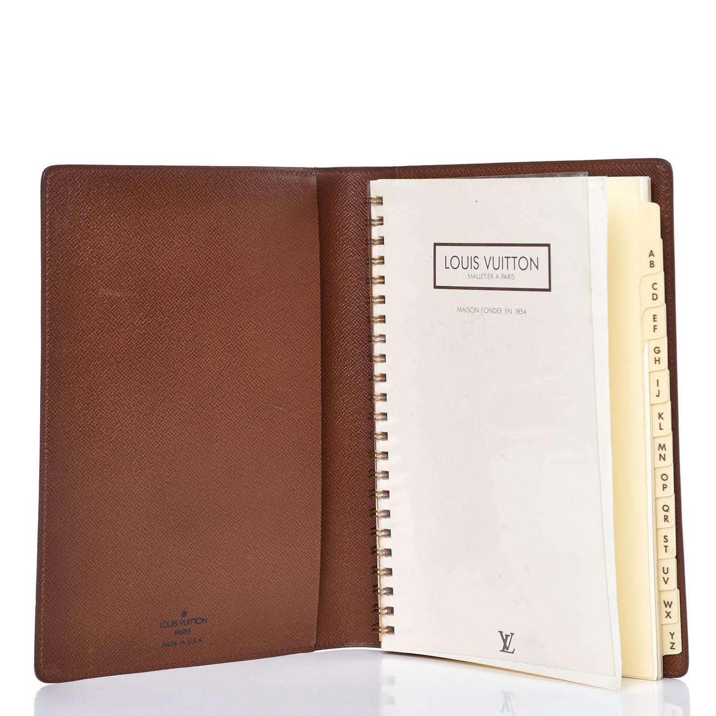 Monogram Agenda Cover