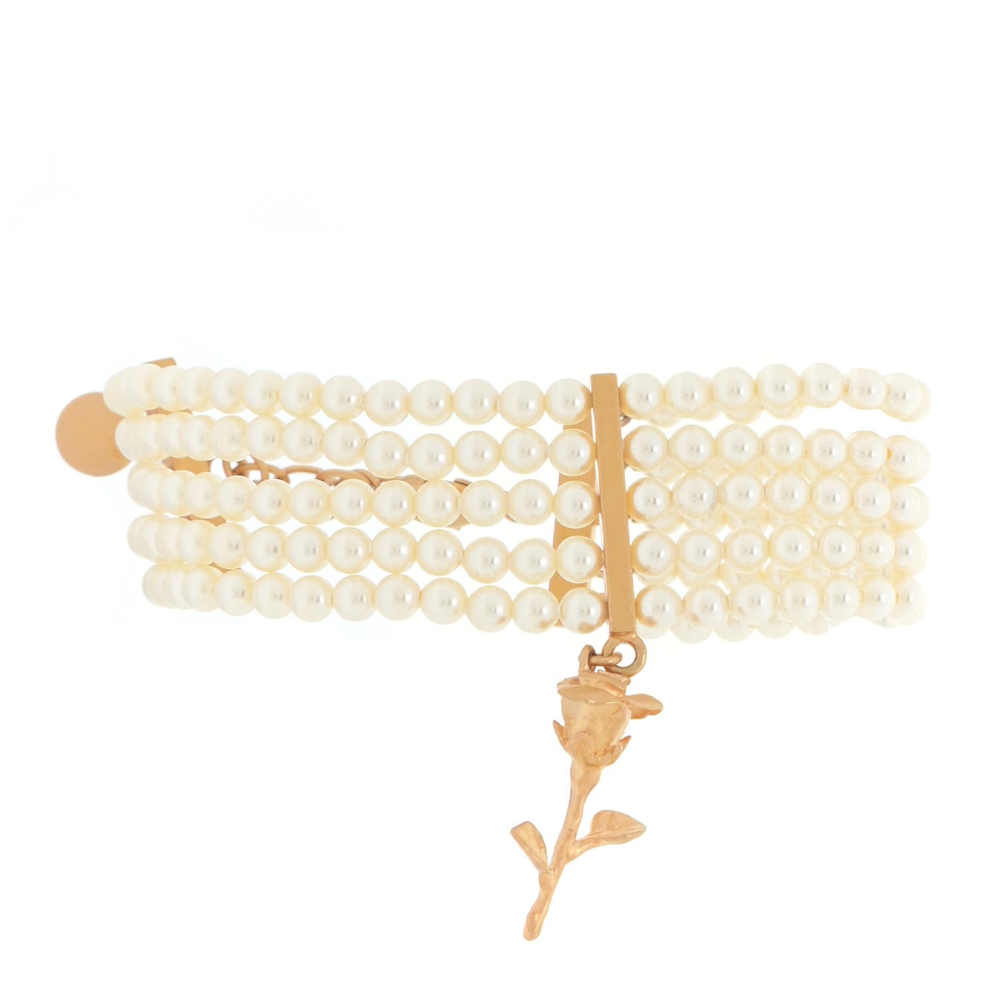 Metal Pearl Dior Dream Bracelet Gold