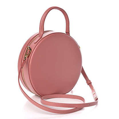 Mansur Gavriel Calfskin Circle Crossbody Bag Blush 3 of 9