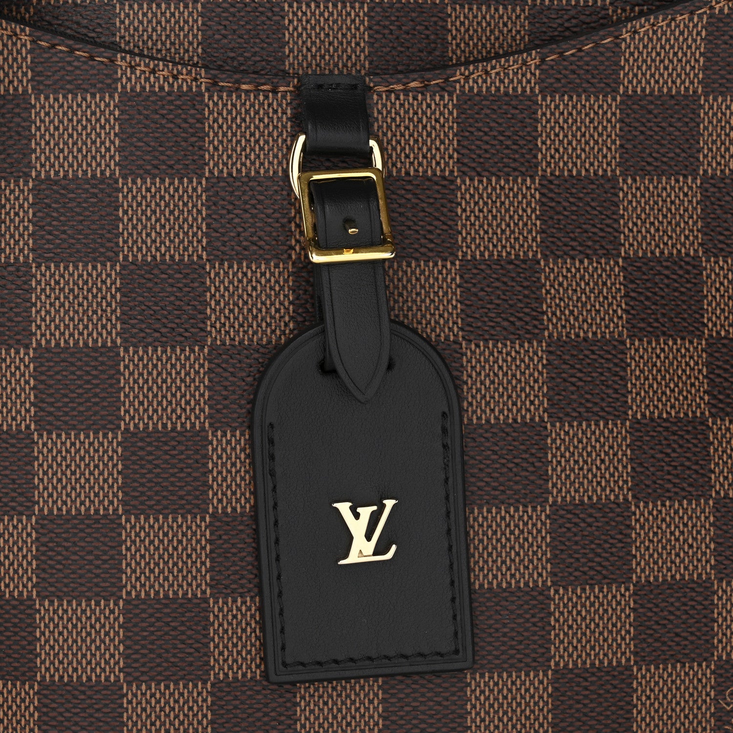 Louis Vuitton Damier Ebene Odeon MM Black 7 of 9