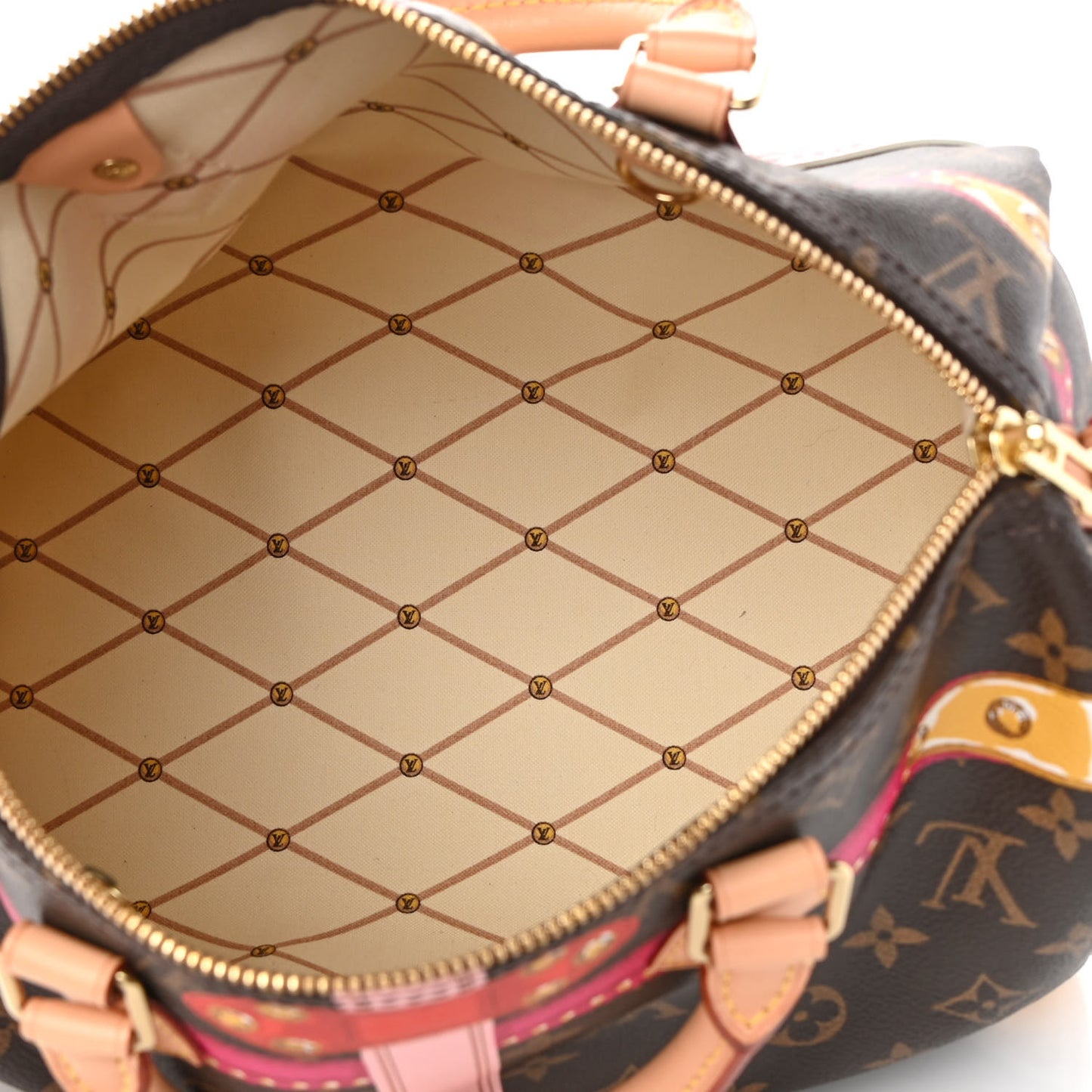 Monogram Summer Trunks Speedy Bandouliere 30