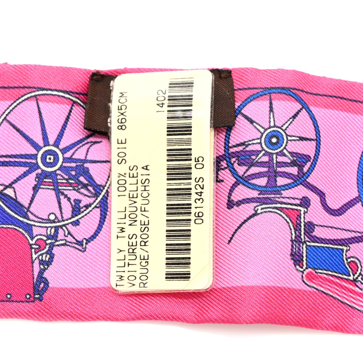 Silk Voitures Nouvelles Twilly Rouge Rose Fuchsia