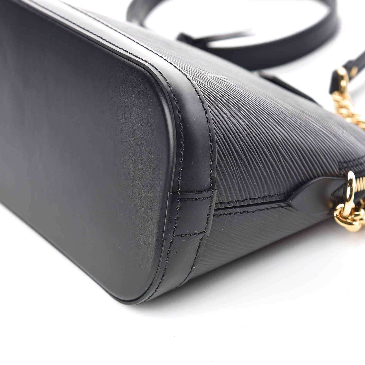 Louis Vuitton Epi Alma Mini Black 9 of 10