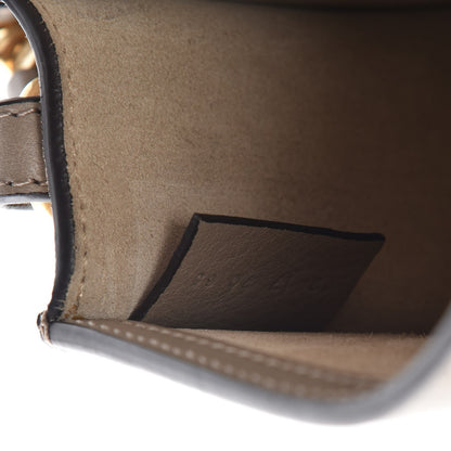 Chloe Calfskin Suede Small Nile Bracelet Bag Motty Grey 8 of 8