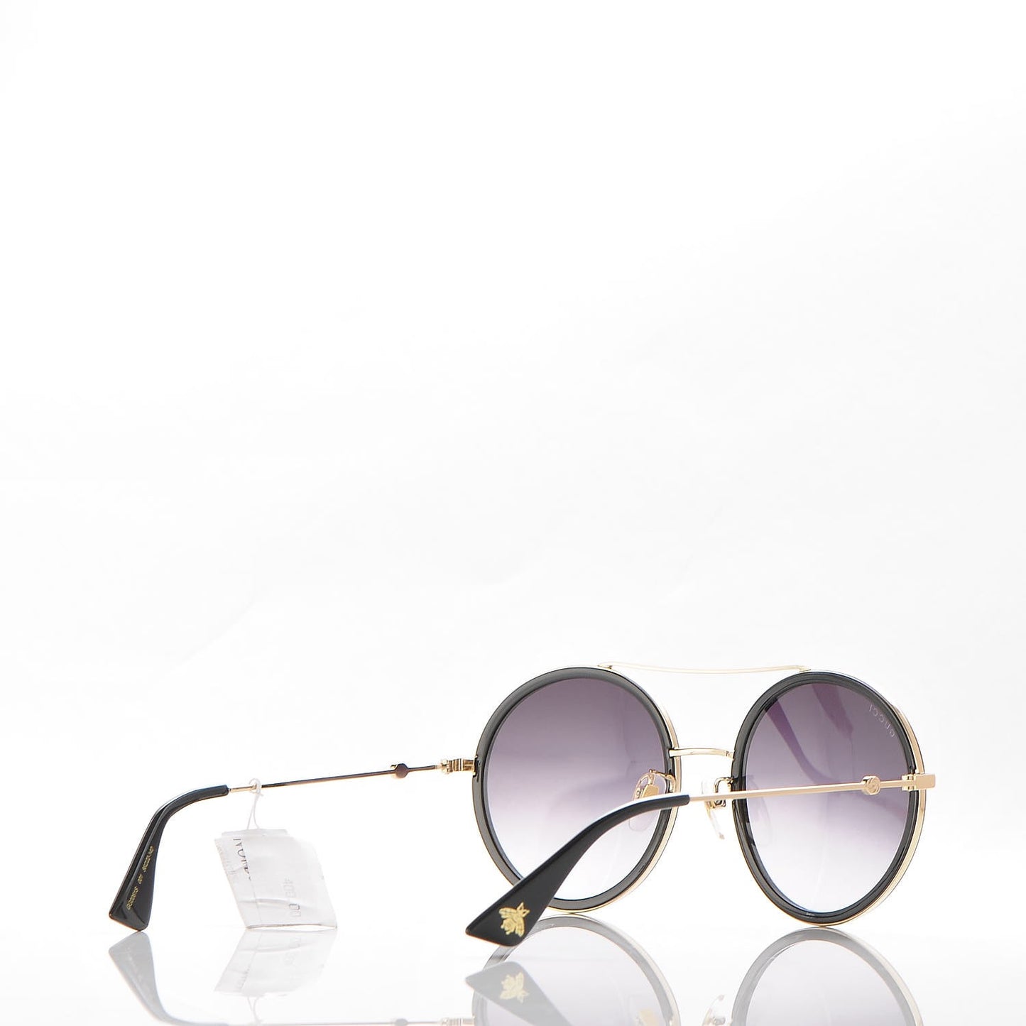 Round Sunglasses GG 0061S Black