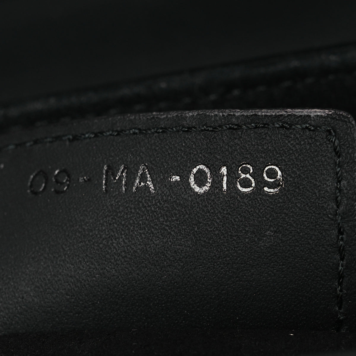Ultra Matte Calfskin Saddle Bag Black
