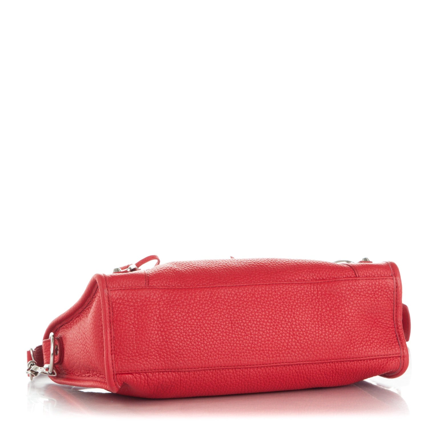 Balenciaga Vibrato Calfskin Classic Silver Hardware S City Rouge Cerise 4 of 6