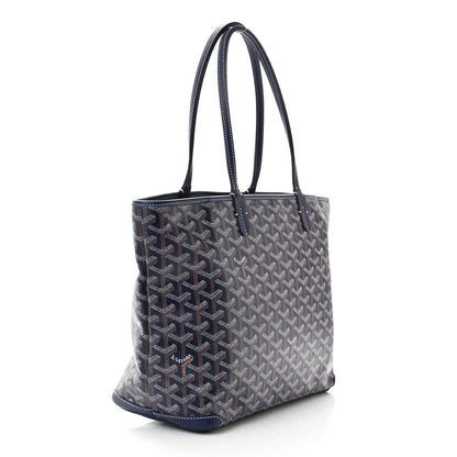Goyard Goyardine Artois PM Navy 2 of 9