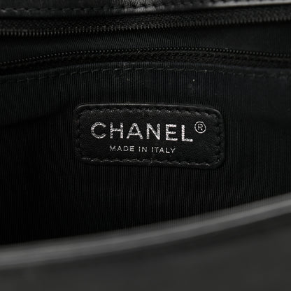 Chanel Lambskin Quilted Large Boy Flap Black 6 of 14