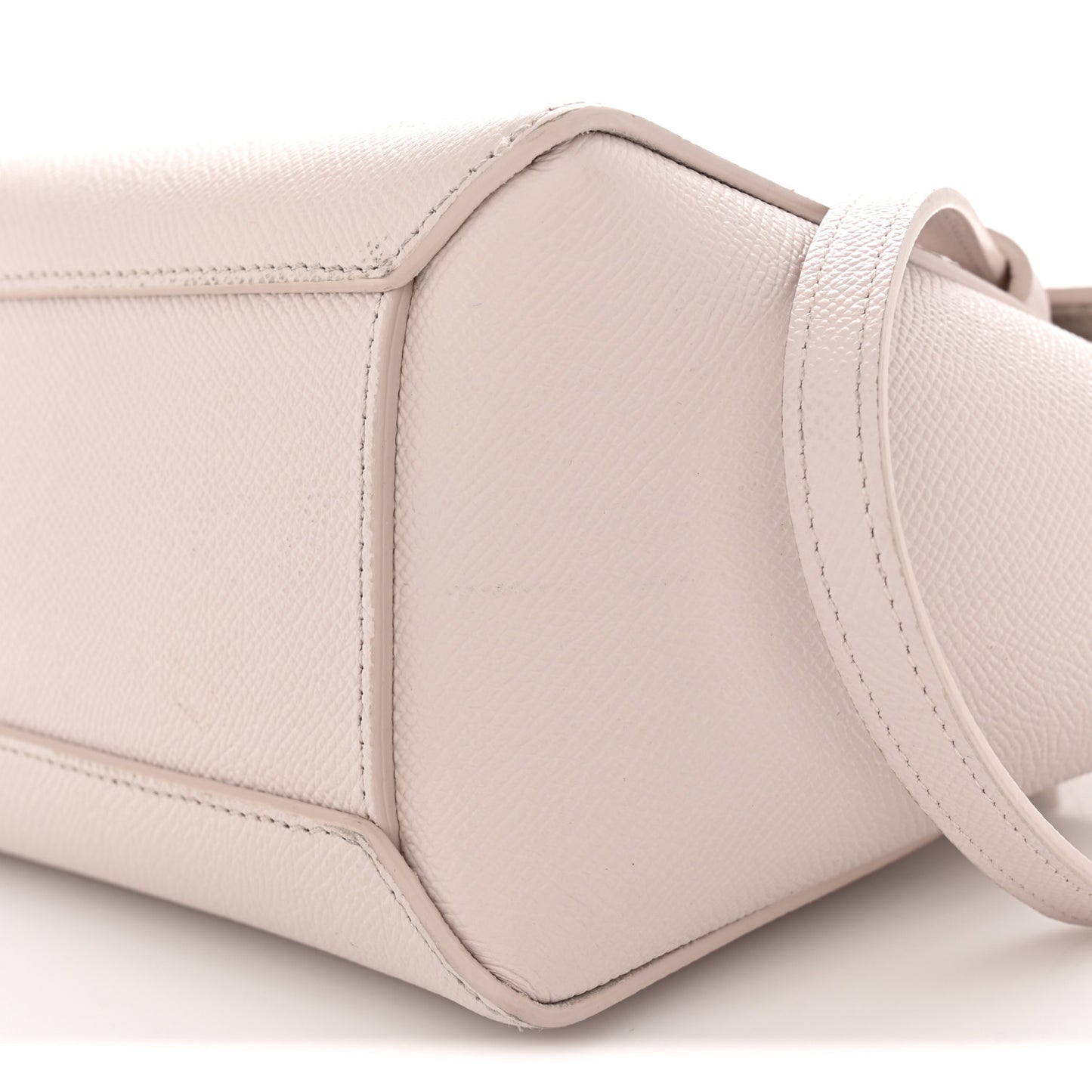 Grained Calfskin Nano Belt Bag Peony