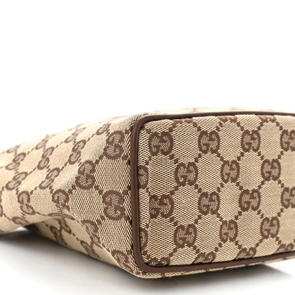 Gucci Monogram GG Pochette shoulder Bag Brown 9 of 10