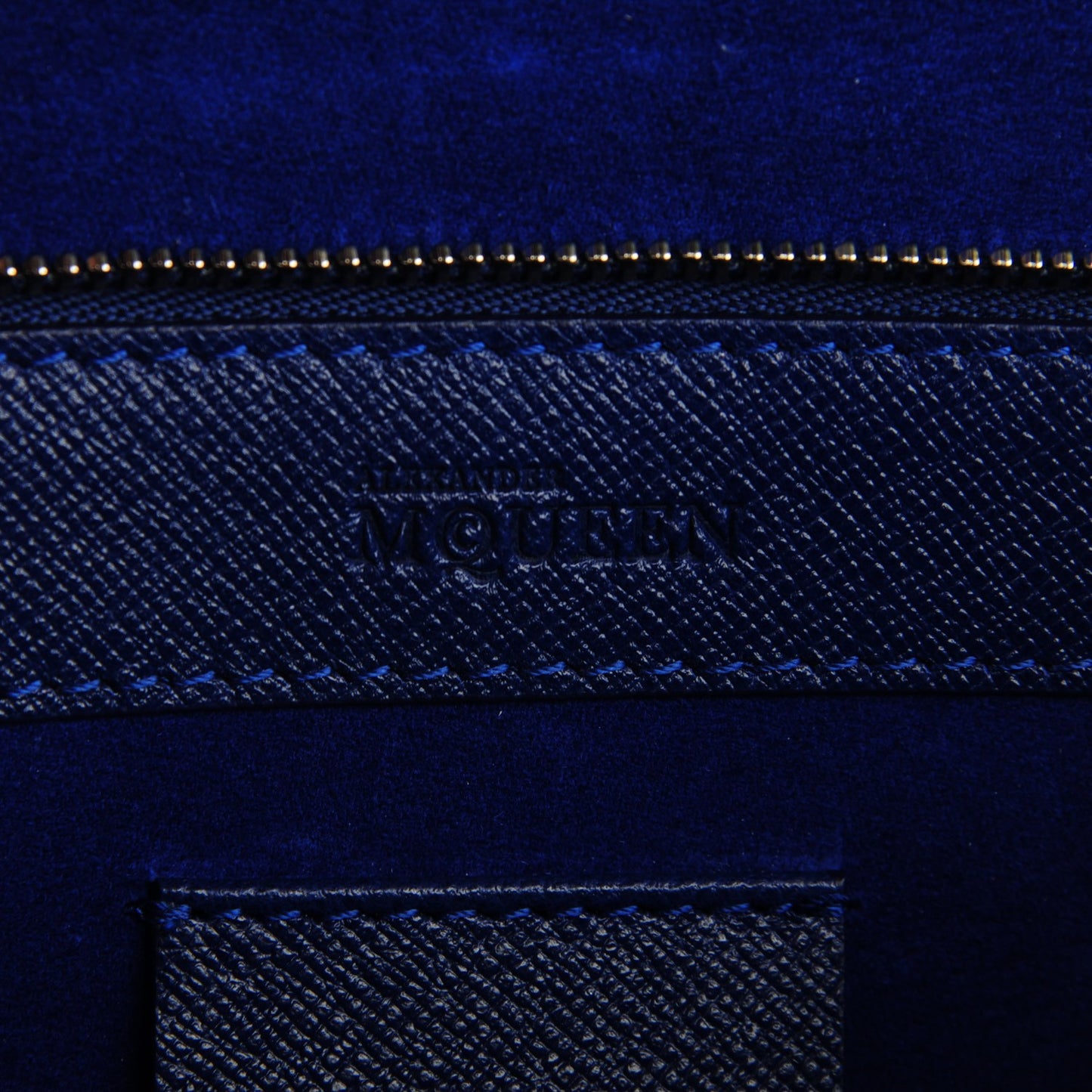 Grained Calfskin Heroine Open Tote Ultramarine