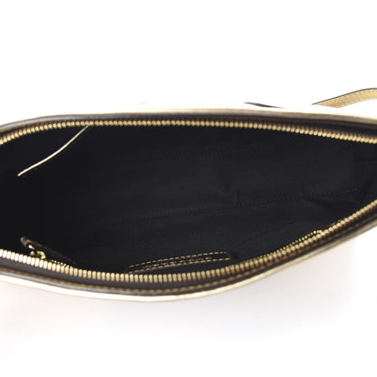 Burberry Horseferry Check Small Chichester Crossbody Clutch Bag Honey Gold 5 of 9