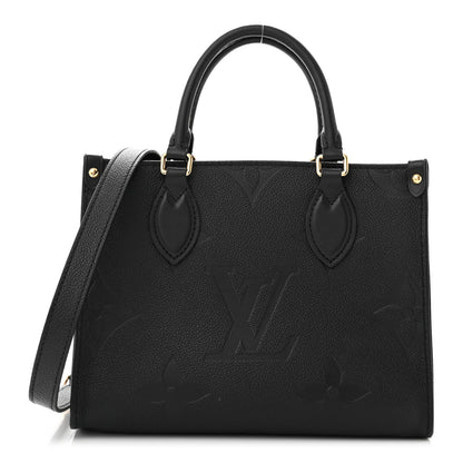 Louis Vuitton Empreinte Monogram Giant Onthego PM Black 1 of 9