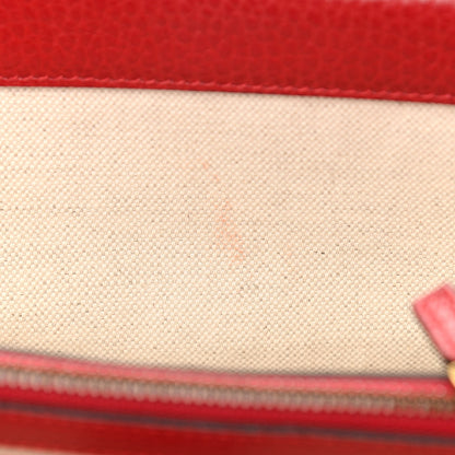 Gucci Dollar Calfskin Swarovski Crystal Small Dionysus Shoulder Bag Hibiscus Red 14 of 15