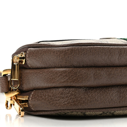 Gucci GG Supreme Monogram Web Mini Ophidia GG Bag Brown 11 of 13