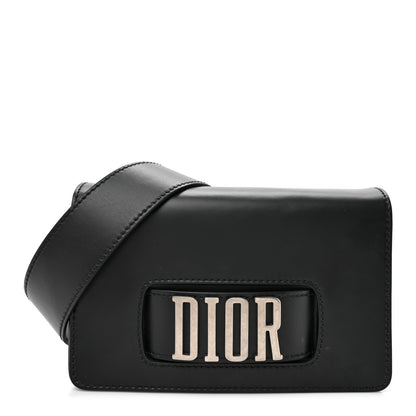 Christian Dior Smooth Calfskin Dio(r)evolution Flap Bag Black 1 of 11