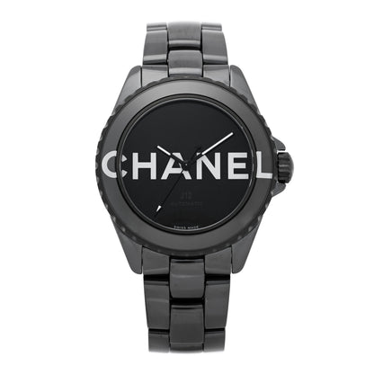 Chanel Stainless Steel Ceramic 38mm J12 Wanted de Chanel Automatic Watch Black 1 of 4