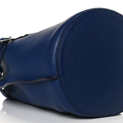 Celine Supple Grained Calfskin Big Bag Bucket Cobalt 9 of 12