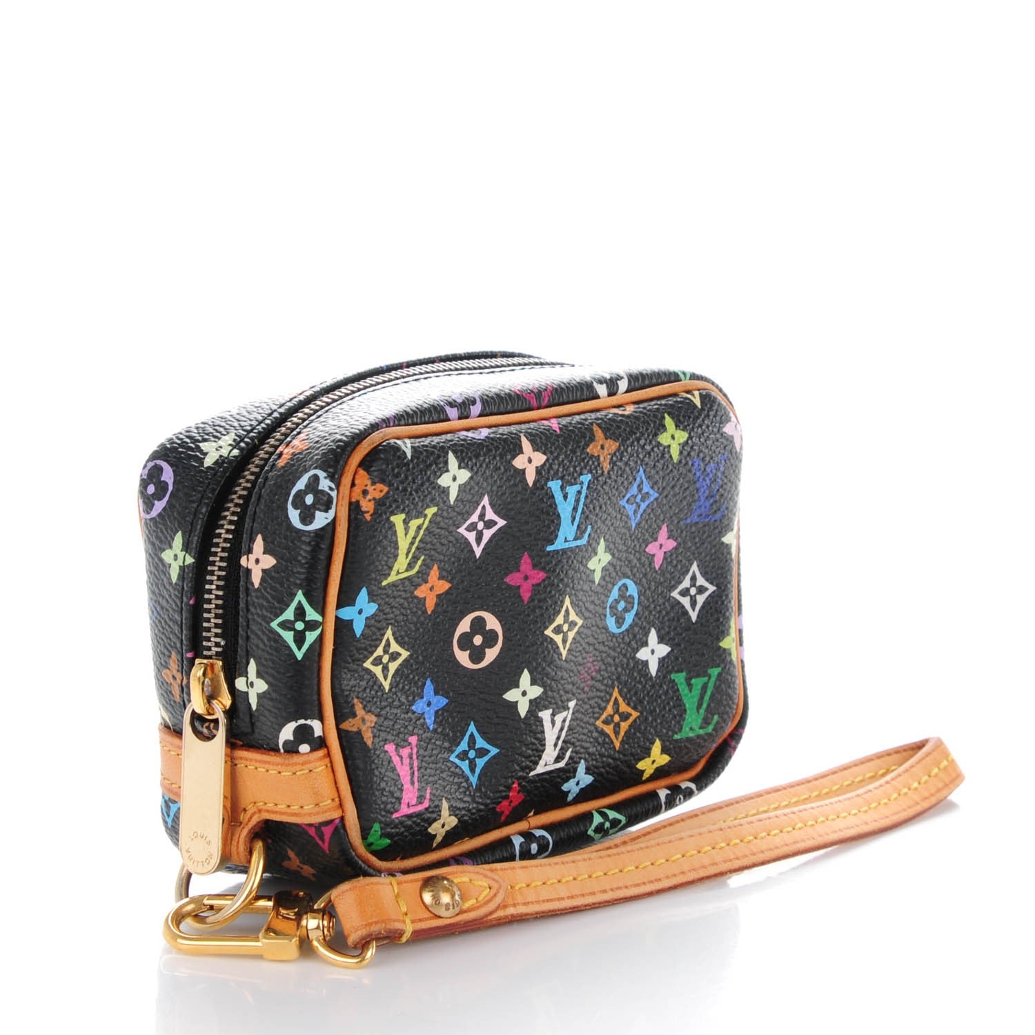 Louis Vuitton Monogram Multicolor Trousse Wapity Black 3 of 6