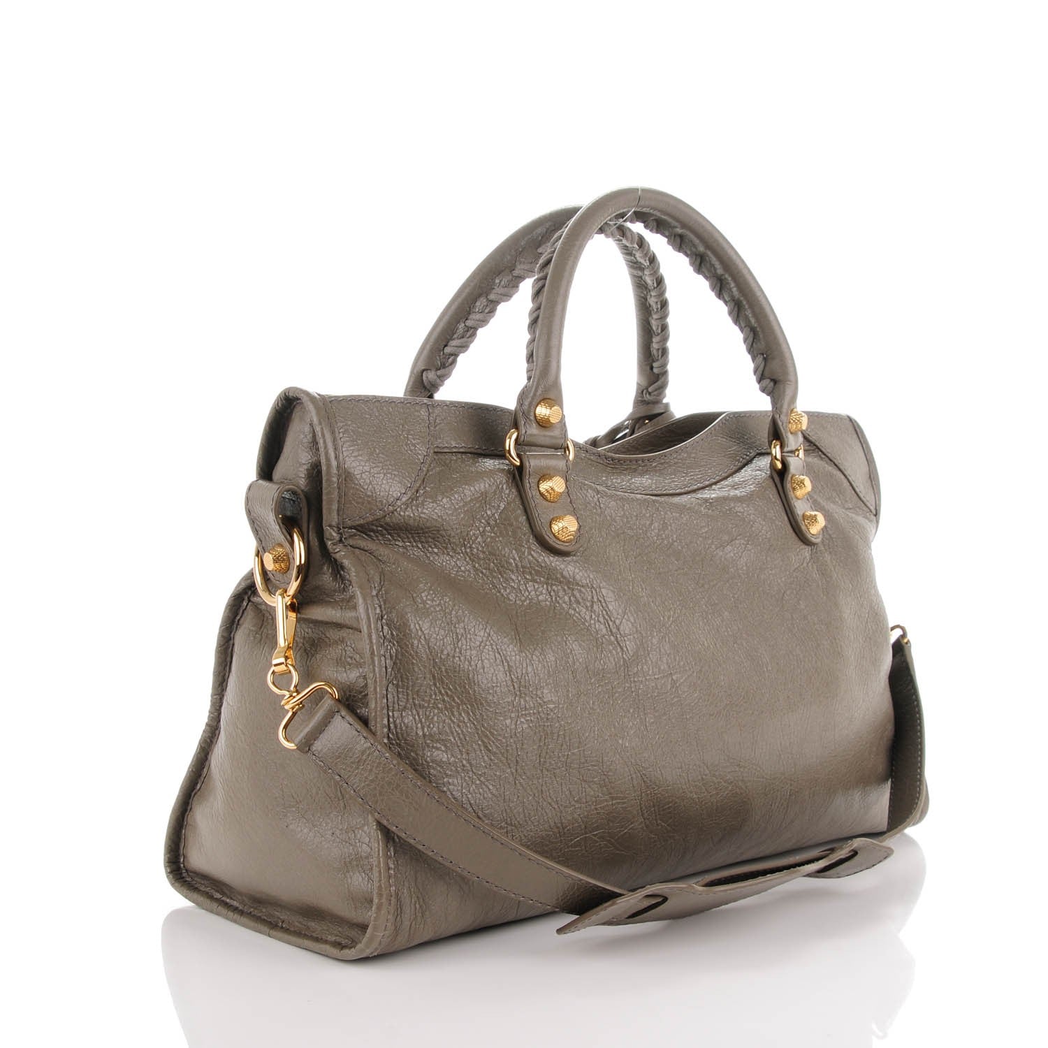 Balenciaga Agneau Giant 12 Gold Hardware City Beige Liege 3 of 7