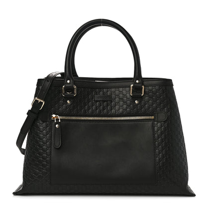 Gucci Soft Microguccissima Medium Tote Black 1 of 13