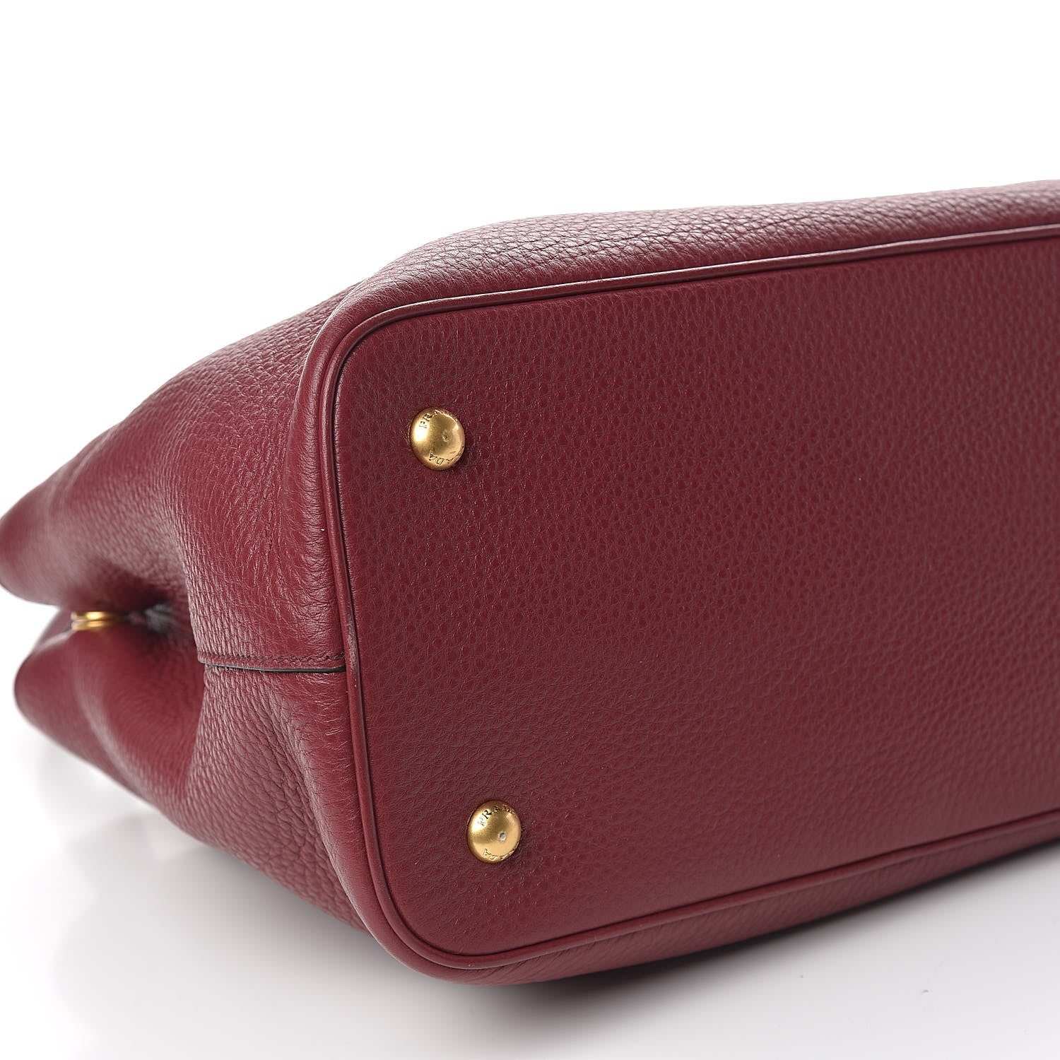 Prada Vitello Phenix Tote Cherry 10 of 13