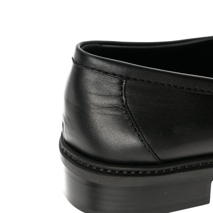 Chanel Lambskin Quilted CC Turnlock Loafers 41 Black 9 of 10