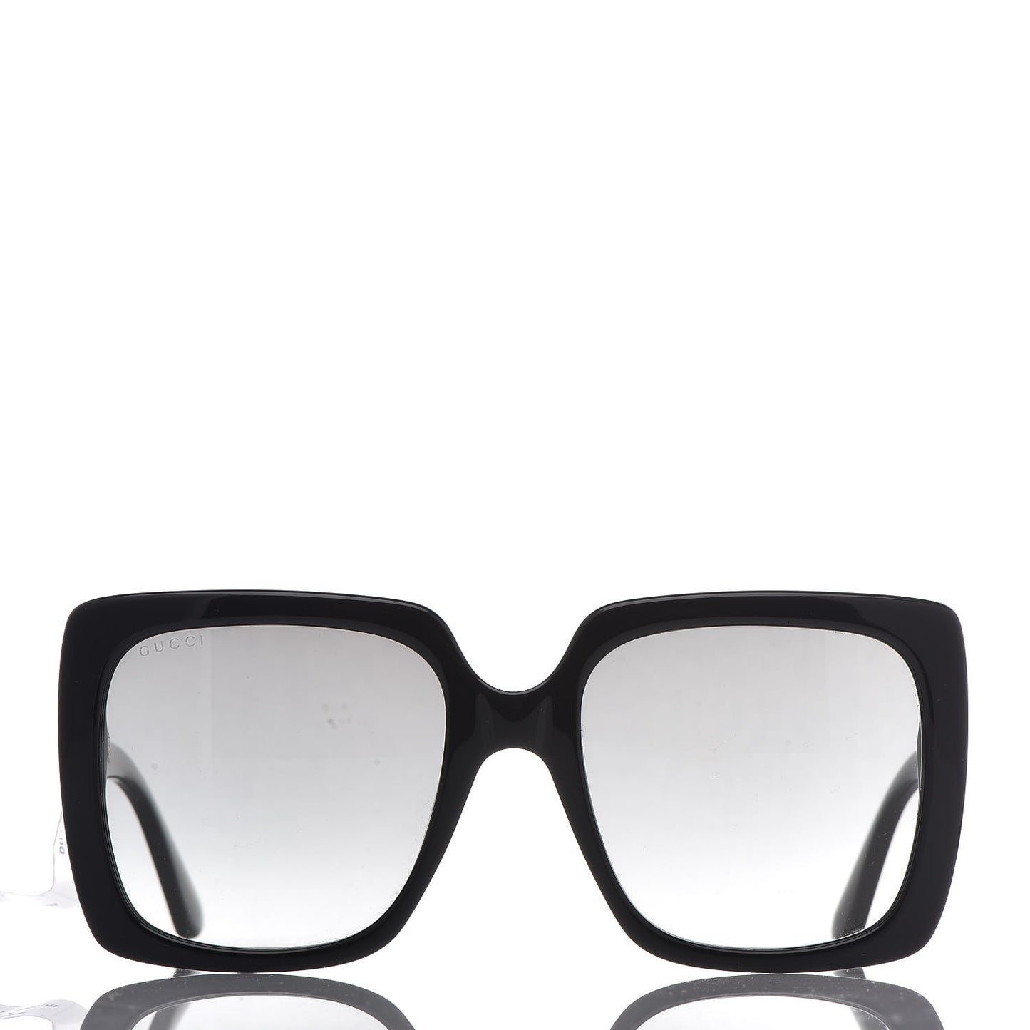 Crystal Square Frame GG Sunglasses GG0418S Black