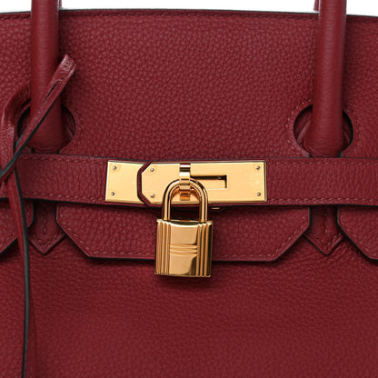 Hermes Togo Birkin 35 Rouge Grenat 9 of 9