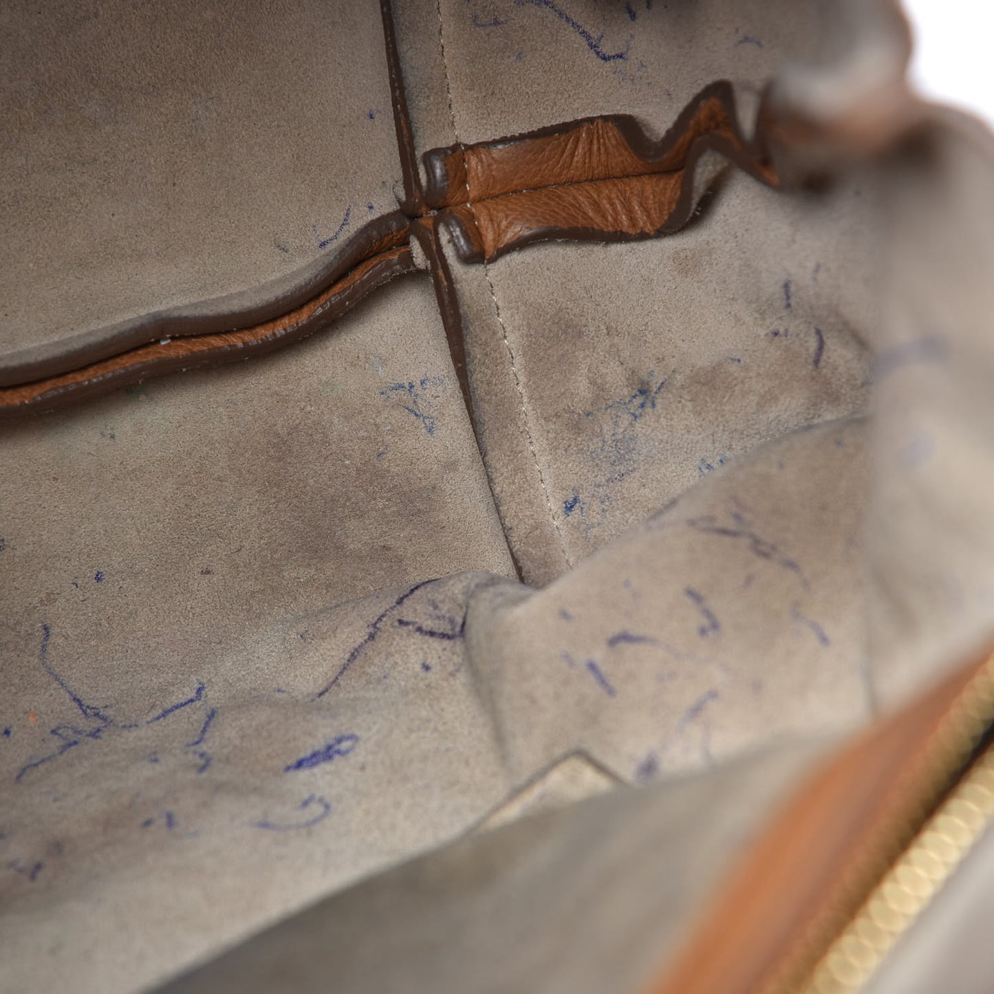 Deerskin Medium Dalston Shoulder Bag Brown