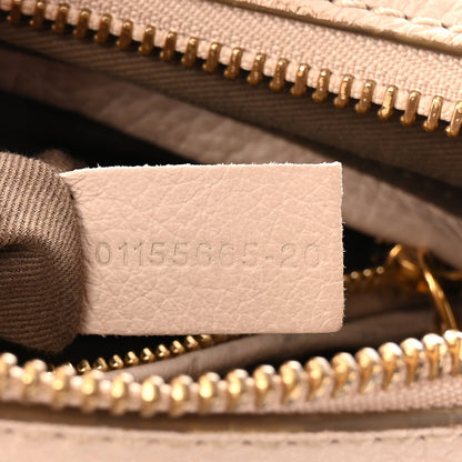 Chloe Calfskin Medium Marcie Satchel Abstract White 7 of 10