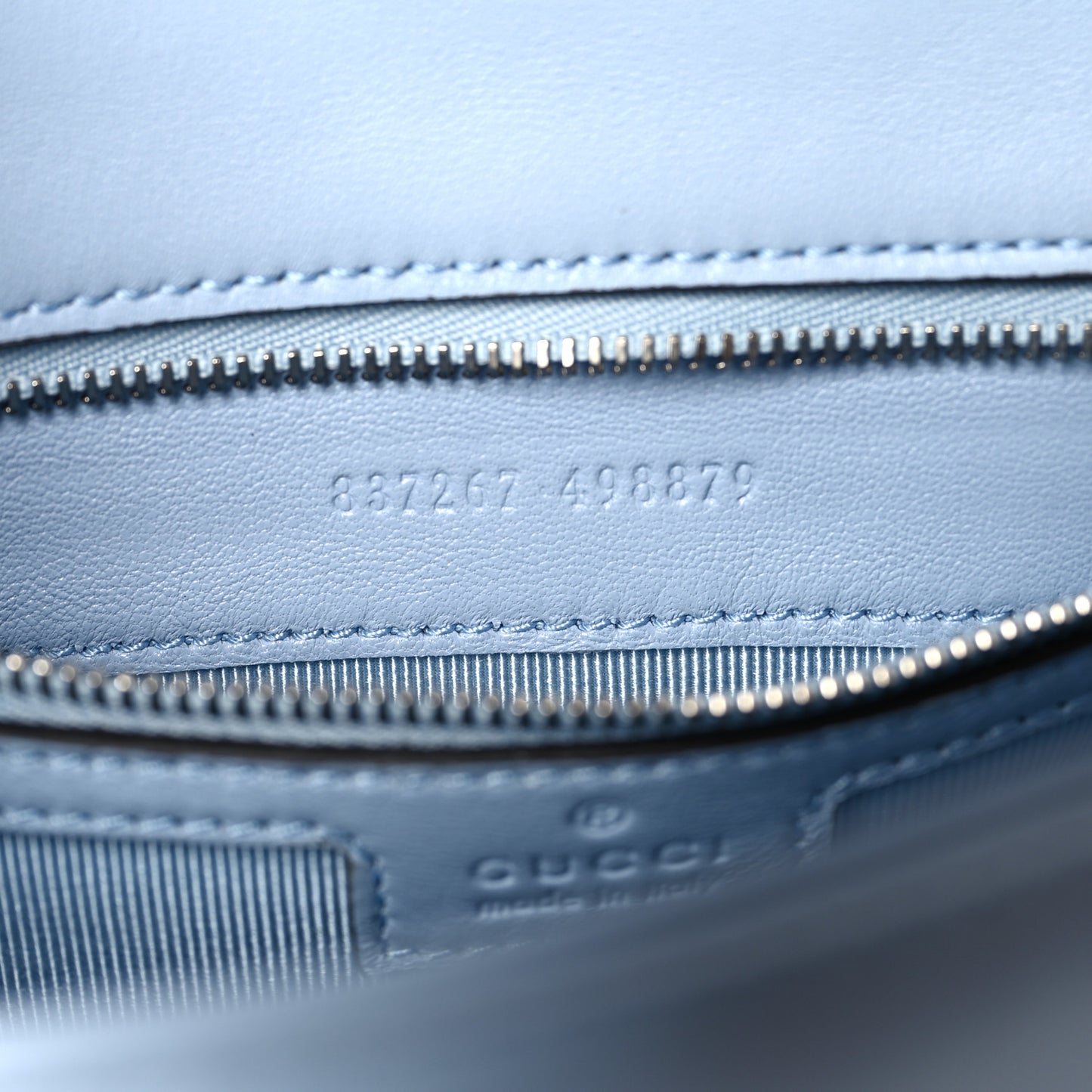 Lambskin Matelasse Medium GG Marmont Shoulder Bag Porcelain Light Blue