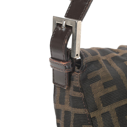 Fendi Zucca Shoulder Bag Brown 14 of 18