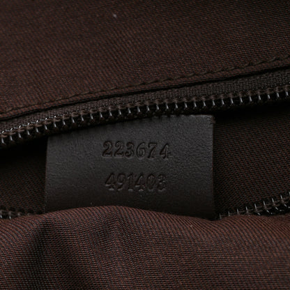 Gucci GG Plus Monogram Travel Bag Dark Brown 7 of 10