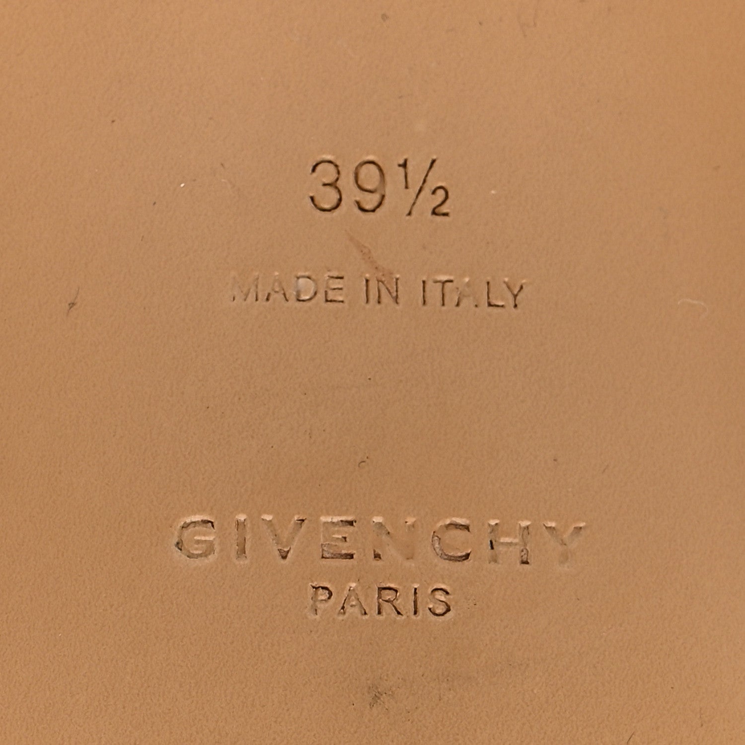 Givenchy Smooth Calfskin 4G Flat Sandals 39.5 Brown 8 of 10