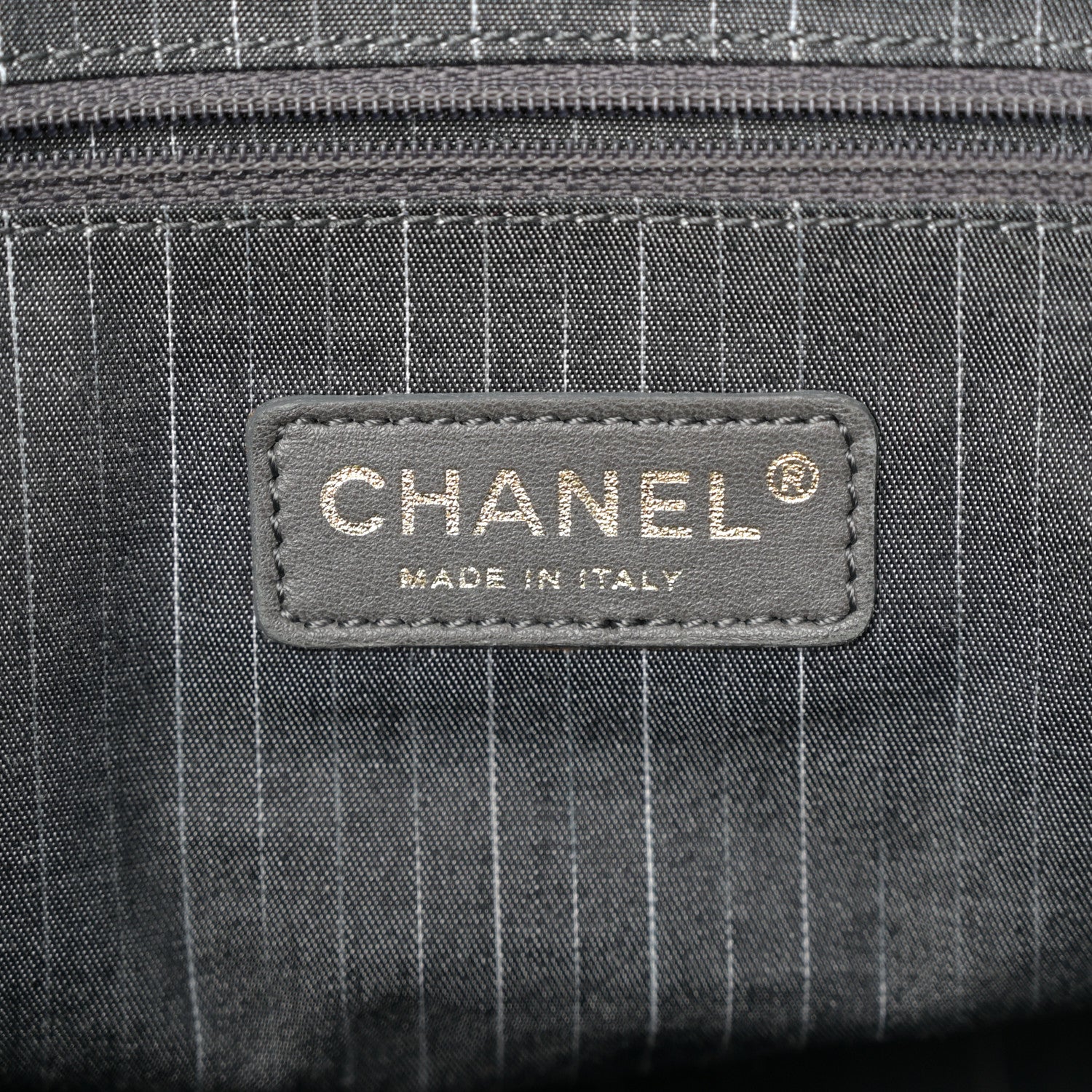 Chanel Glazed Calfskin Large Portobello Tote Black 6 of 11