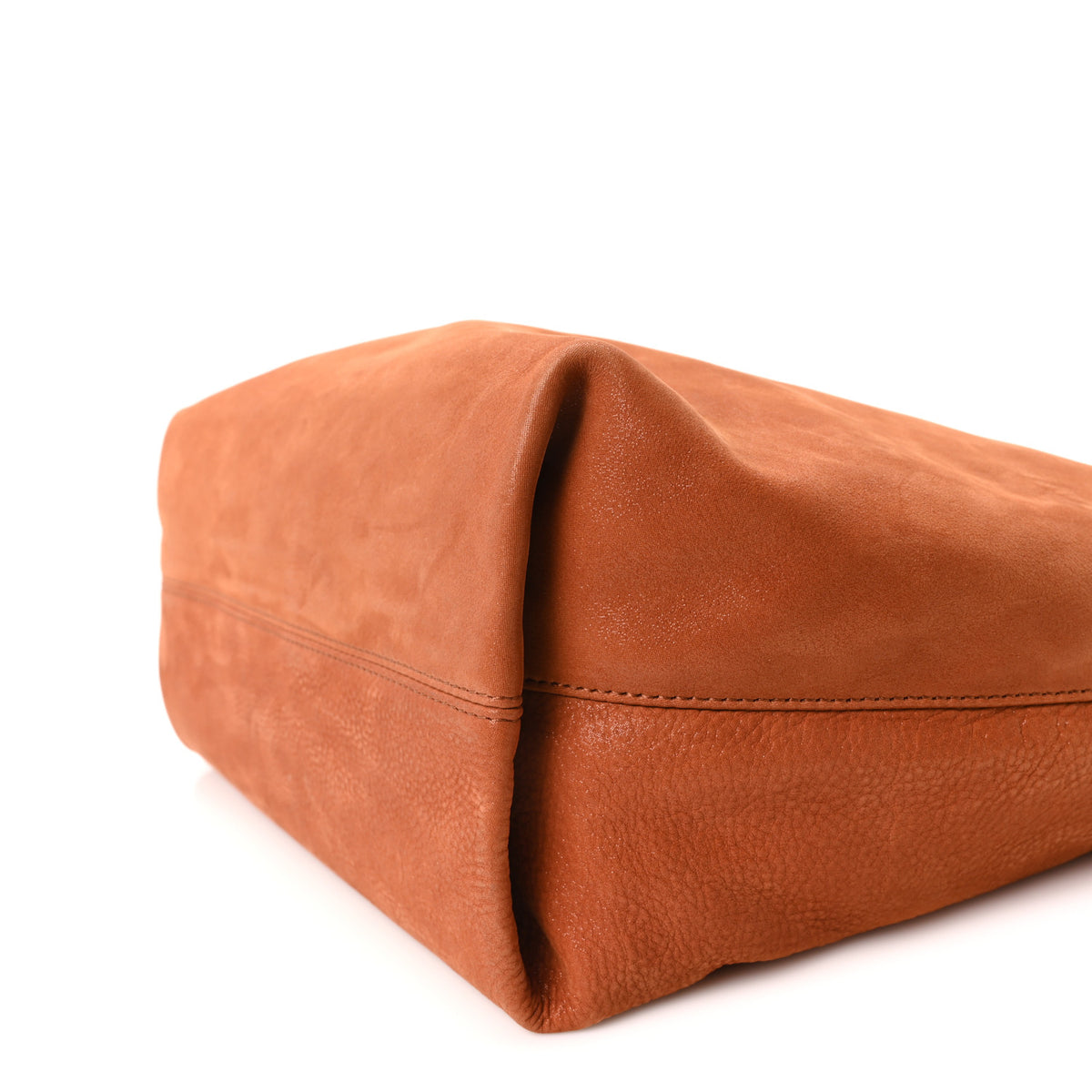 Metallic Calfskin Forever Hobo Brown