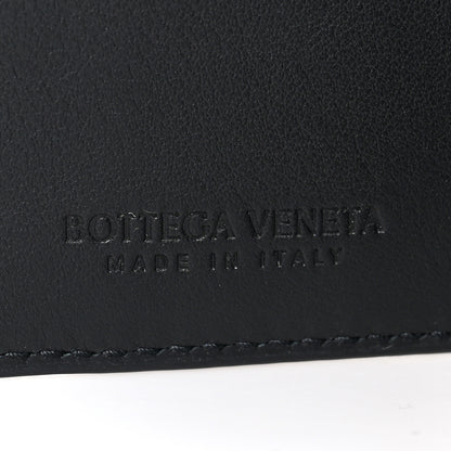 Bottega Veneta Calfskin Grid Continental Wallet Black 6 of 6