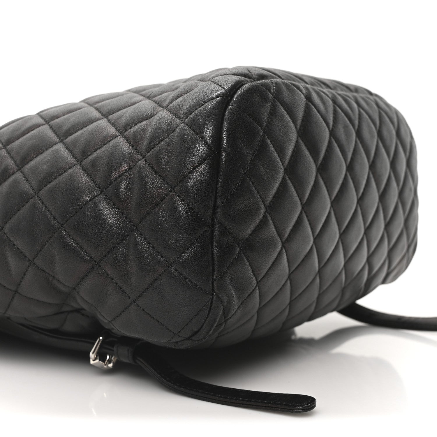 Chanel Calfskin Quilted Large Urban Spirit Backpack Black 9 of 10