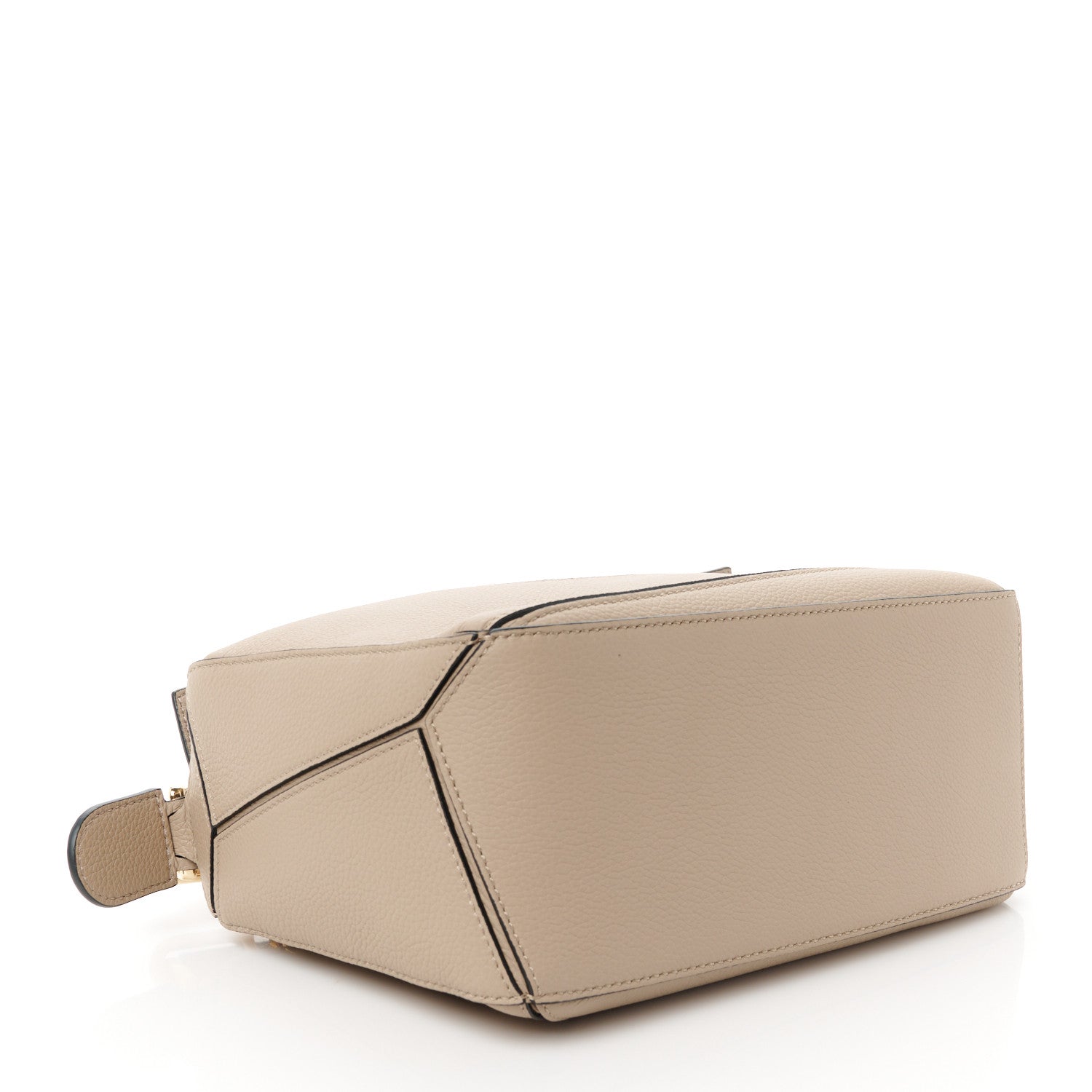 Loewe Grained Calfskin Small Puzzle Bag Sand 4 of 10