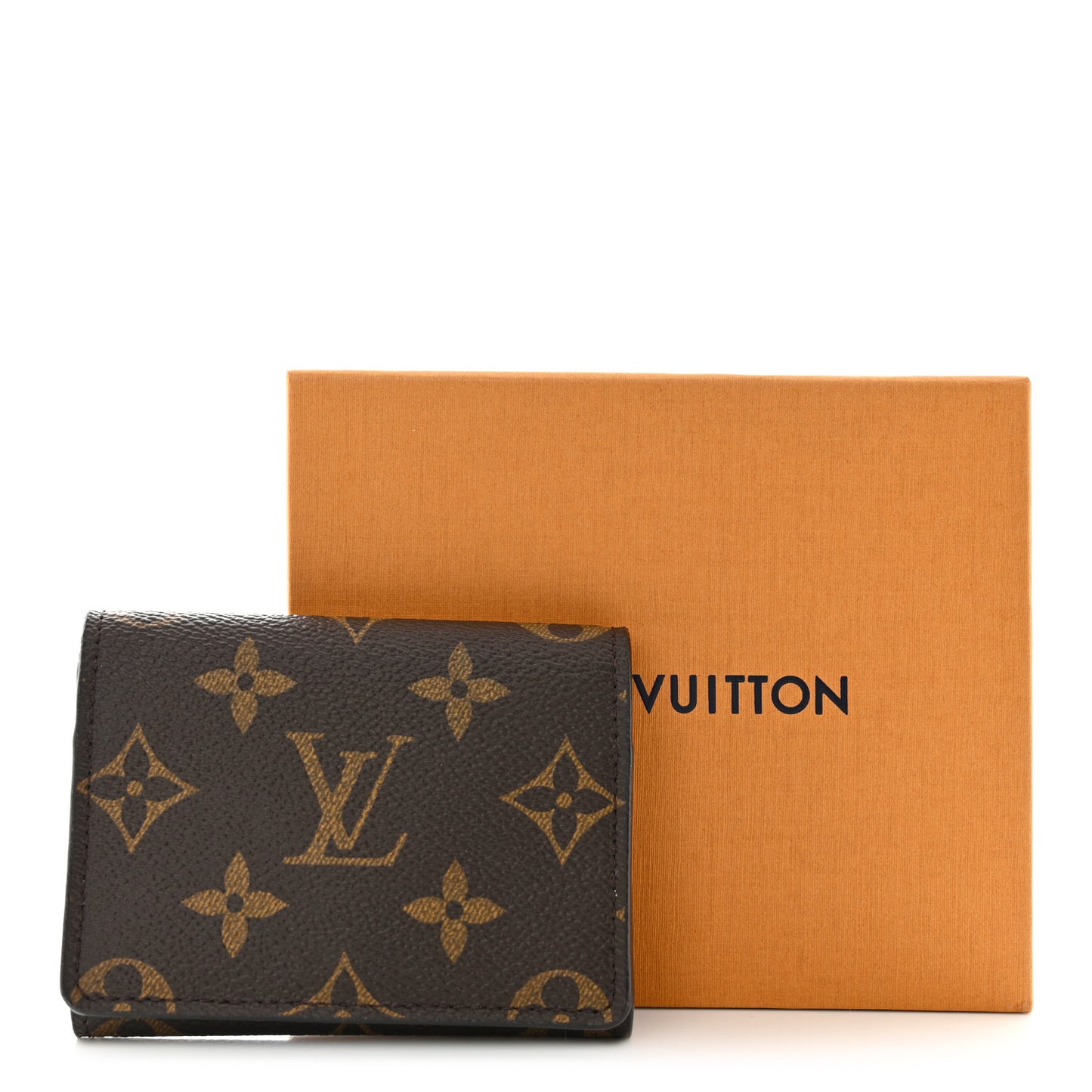 Monogram Envelope Business Card Holder