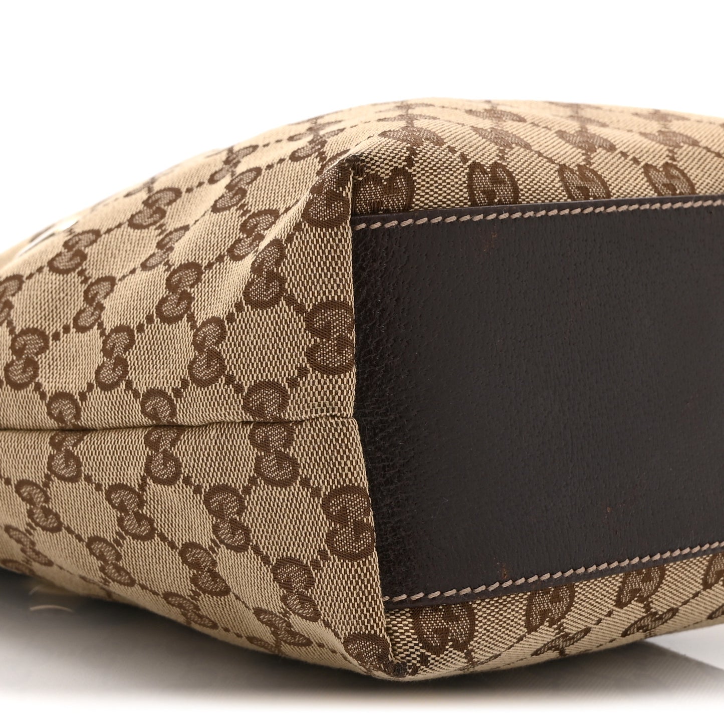 Monogram Small Charmy Tote Dark Brown