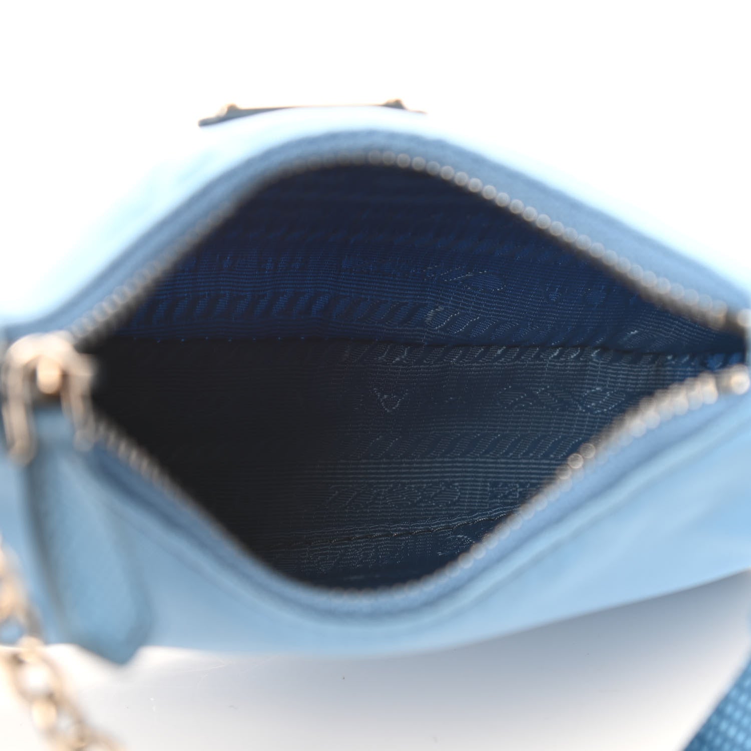 Prada Tessuto Nylon Saffiano Mini Re-Edition 2000 Shoulder Bag Pervinca 4 of 7