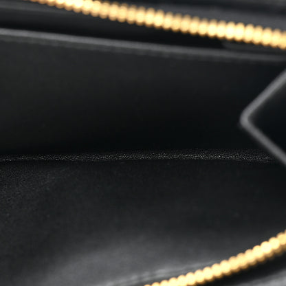 Prada Saffiano Metal Compact Wallet Black 9 of 12