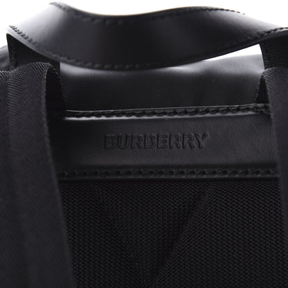 Burberry Nylon Logo Print Medium Rucksack Backpack Black 9 of 10