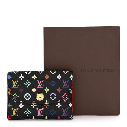 Louis Vuitton Monogram Multicolor Business Card Holder Black Grenade 9 of 9