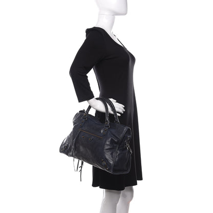 Balenciaga Chevre Classic Hardware City Marine 3 of 10