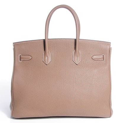 Hermes Togo Birkin 35 Etoupe 6 of 27